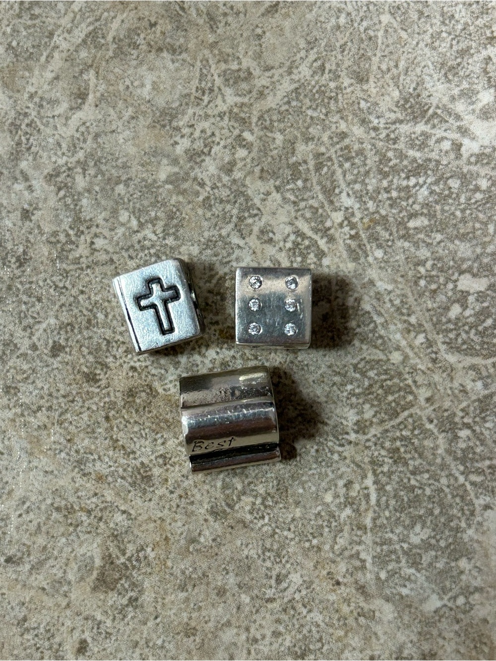 Pandora Charms/spacer lot (Retired) ALE S925 - Picture 4 of 4